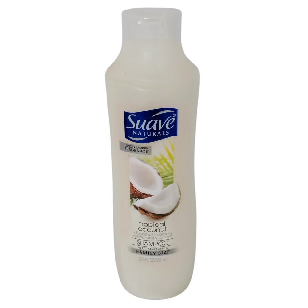 Suave Naturals Tropical Coconut Shampoo Family Size 22.5 oz. NEW Discontinued